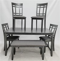 6 Piece table & chair dining set