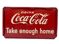 Double Sided Deck Coke Sign