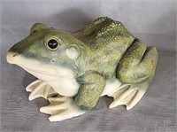 Large Hard Plastic Garden Frog