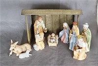 Homco Nativity Set