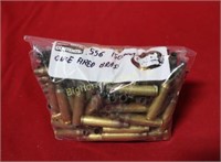 Once Fired 5.56 Brass Approx. 150pc's