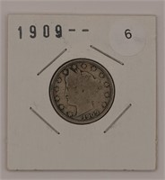 1883 W/Cents/1901/1896/1912/1909 Liberty Head V