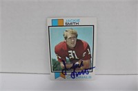 1973 TOPPS JACKIE SMITH #514 SIGNED AUTO
