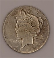 1923 Peace Dollar. 90% Silver