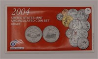 2004 P&D Uncirculated Coin Sets w/50 State