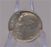 1962 Roosevelt 10c. 90% Silver