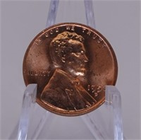 1957-D Lincoln Wheat Cent RED BU