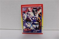 1990 SCORE LAWRENCE TAYLOR #571 SIGNED AUTO