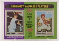 1975 Topps 1970-Most Valuable Players