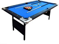 Hathaway Fairmont Portable 6-Ft Pool Table BLUE