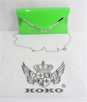 New Koko Patent Clutch Bag / Purse & Dust Bag