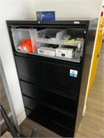 Uline 5 Drawer File Cabinet