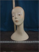 Fiberglass mannequin head believe to be from the