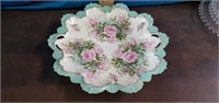 MZ Austria (1884-1909) Hand Painted Pink Roses