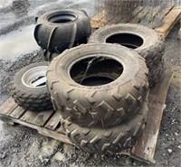 ATV Tires, 7 pcs, various sizes