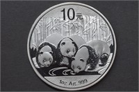 2013 Silver .999 China Panda