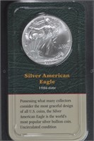 2000 ASE American Silver Eagle Littleton Holder