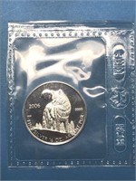2006 Wolf $1-  Fine Silver TAX EXEMPT
