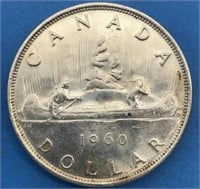1960 Silver Dollar Canada