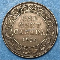 1920 Canada Large Cent