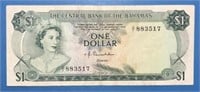 1 Dollar Bahamas Banknote