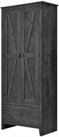 Ameriwood Storage Cabinet in Rustic Gray