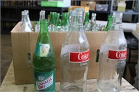 Selection of Vintage Soda Bottles