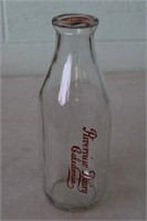 Riverview Dairy Quart Bottle