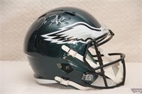 Jalen Hurts Autographed Football Helmet Replica