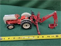 ERTL Ford Tractor w/ Excavating Attachment