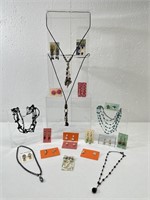 Jewelry including 6 Necklaces and 15 Pairs of