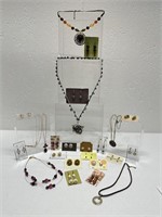 Jewelry including 6 Necklaces and 15 Pairs of