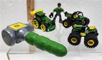 John Deere Toys, Gator, Tractor, Figurine,