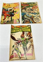 Comics including The Flash (Feb. 1971), Batman