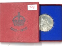 1935 British Silver 25th Anniversary Medal