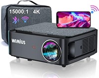 WiMiUS 5G WiFi Bluetooth K1 Projector 4K Support N