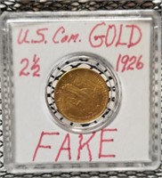 FAKE 2.5 Dollar 1926