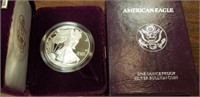 1990-S Amercian Silver Eagle Proof