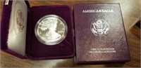 1990 Silver Eagle Proof ( missing paper)