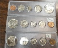 1981, 1986 & 1992 Coin Sets