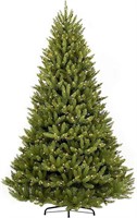 Puleo 12 Foot Pre-Lit Fir Christmas Tree