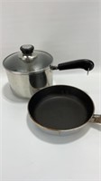 Lot of 2 Revere Ware Pans