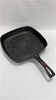 Wagner 9.5 Inch Square Cast Iron Skillet