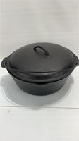 Cast Iron Dutch Oven with Lid/No. 8