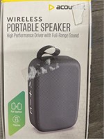Wireless potable speaker