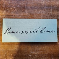 Home Sweet Home plaque