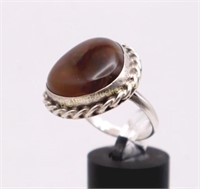 Ring Size 8.75 Agate