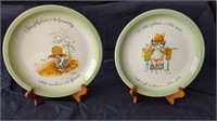 Holly Hobbies Collector's Edition Plates - ZG