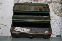 Old Metal Fishing Box