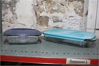 Pyrex Clear Glass Dishes With Lids